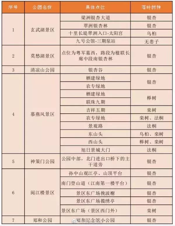 南京|留住最美秋色！一起打卡南京42处落叶不扫观赏点