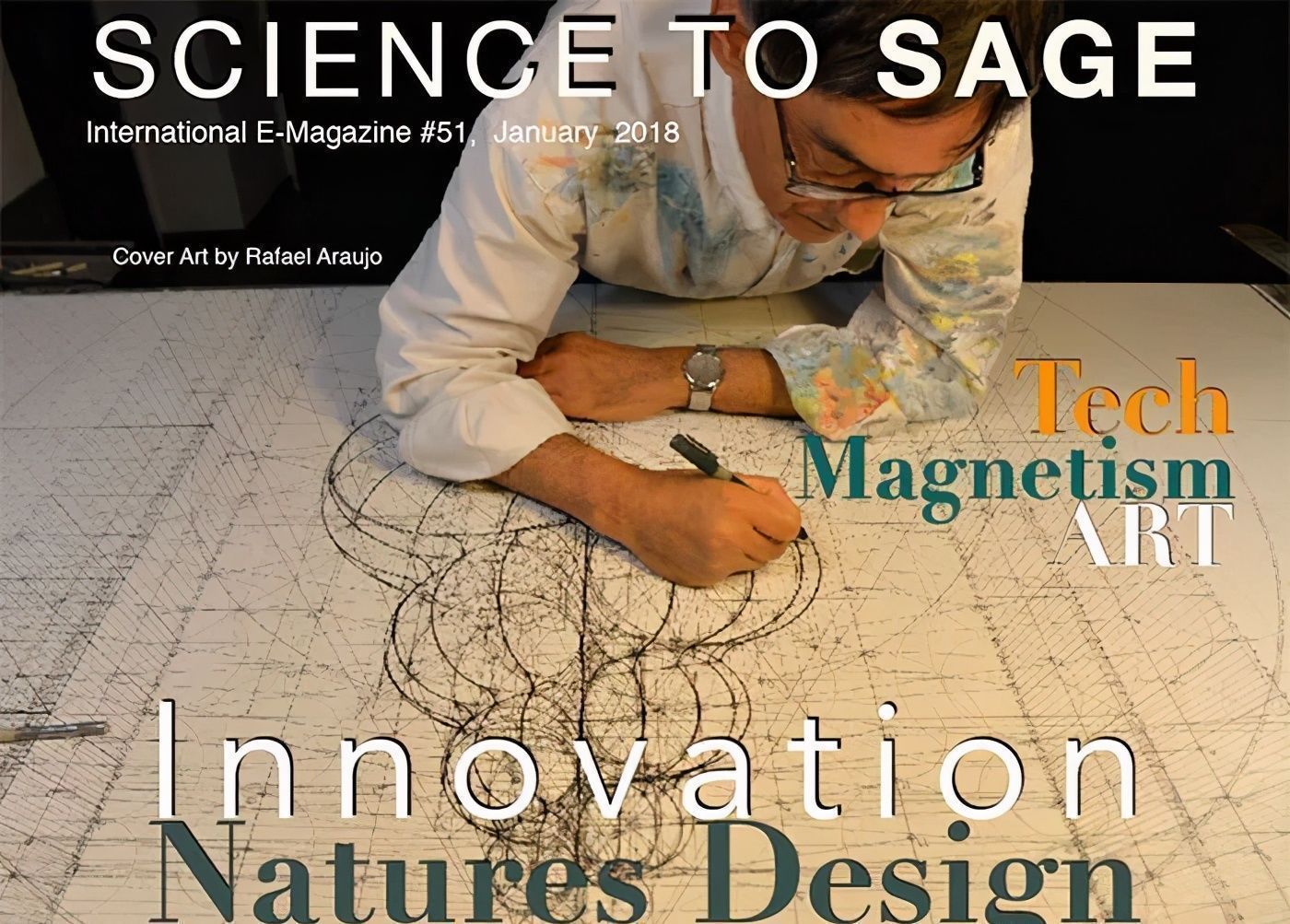 黄金比例!理工男花40年时间,用圆规画1000张画,黄金比例的拥护者