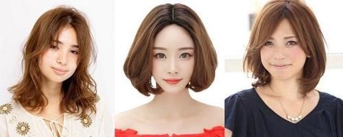 10款适合圆脸的中卷发