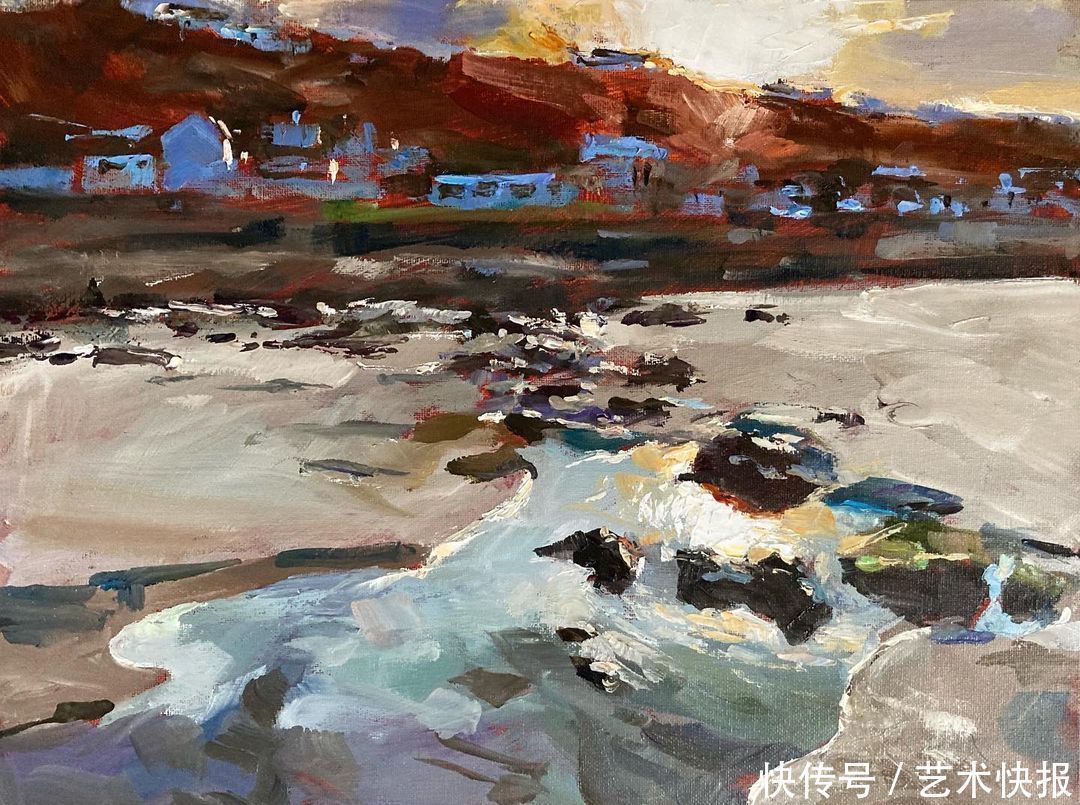 普林斯|英国艺术家杰里米桑德斯油画作品欣赏