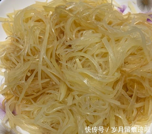 春饼,又薄又筋道,凉了不硬!
