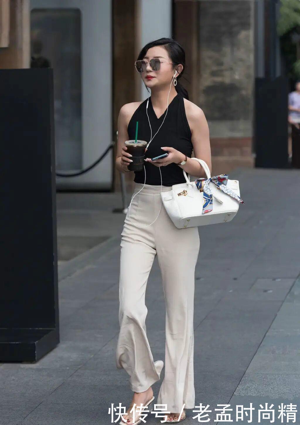 穿着|还指望阔腿裤早过时了,今夏流行“女神裤”,穿着时髦又洋气