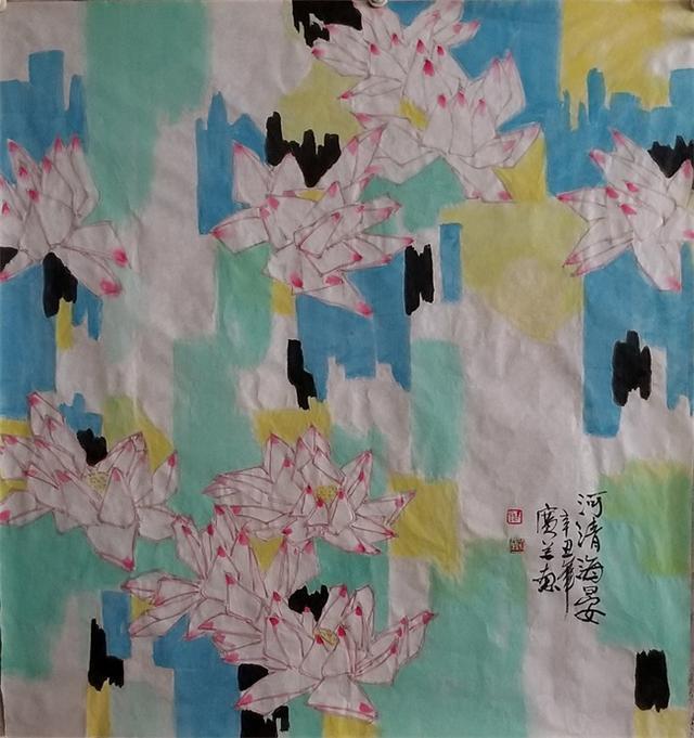 岁月如歌#《红了山村醉了秋》:著名画家边广兰作品赏析