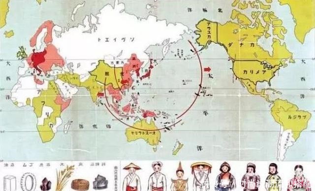 当年|当年日寇眼中的“大东亚共荣圈”到底有多大看完地图令人深思