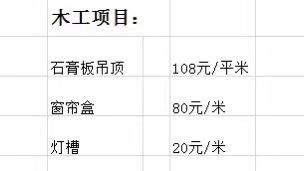 乳胶漆|分享家装最全项目,请收藏!(附报价单)