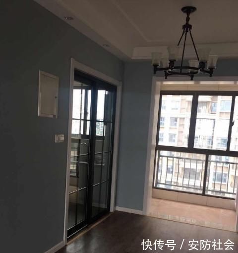 浅蓝色系|新家8个月完工,花了13万,晾着通风中,家具没进场就很漂亮了