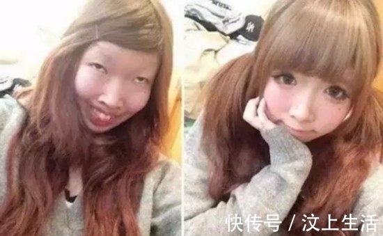 不对劲|网友晒出化妆前后照片,看完就发现不对劲,果然是男人的阴影