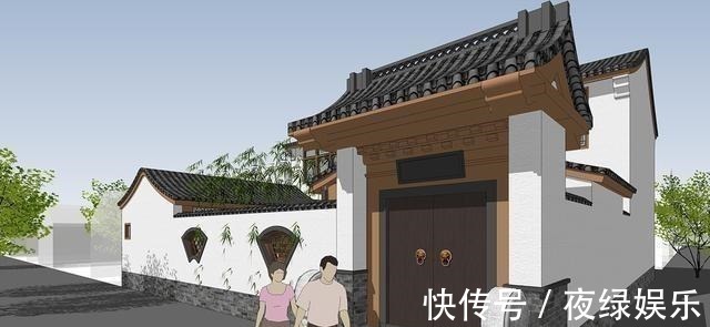 大空间|惊艳全村,这处自建四合院设计,堪称自建典范!