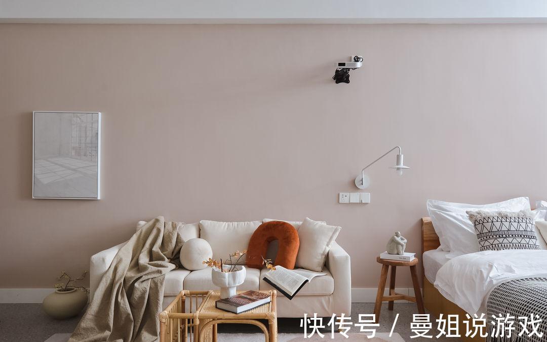 北欧风|用浅色粉刷空间,打造北欧风情一居室,温暖又治愈人心