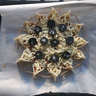 披萨酱|低脂全麦花轮披萨