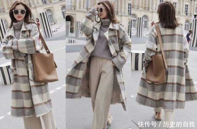 慢慢|穿上了长大衣+阔腿裤,你会慢慢发现这样的搭配有多美!