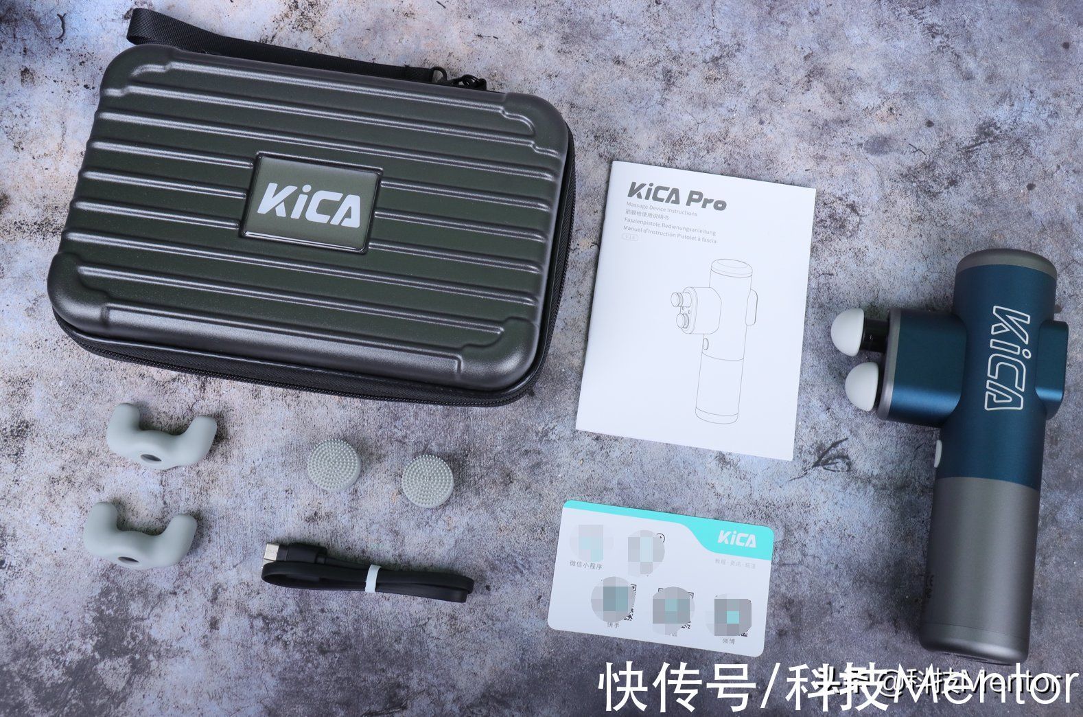 kicKiCA Pro筋膜枪评测：自带显示屏，随时随地监视筋膜枪