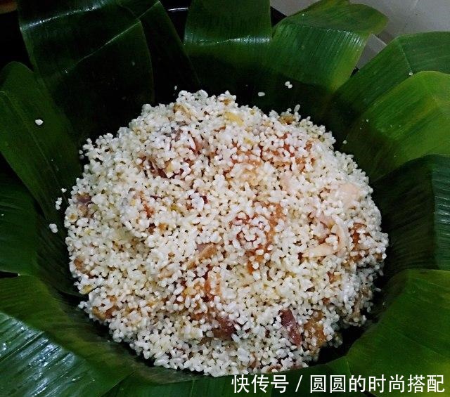 粽香糯米鸡,香香糯糯,太好吃了!