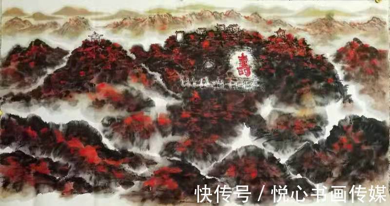 山东师范大学@中国国际书画艺术研究会理事邢继德国画作品欣赏