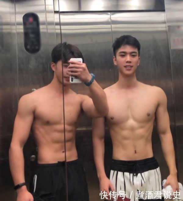 五官|健身的男生果然有气质，五官清秀中带着一抹俊俏，连笑都这么阳光！