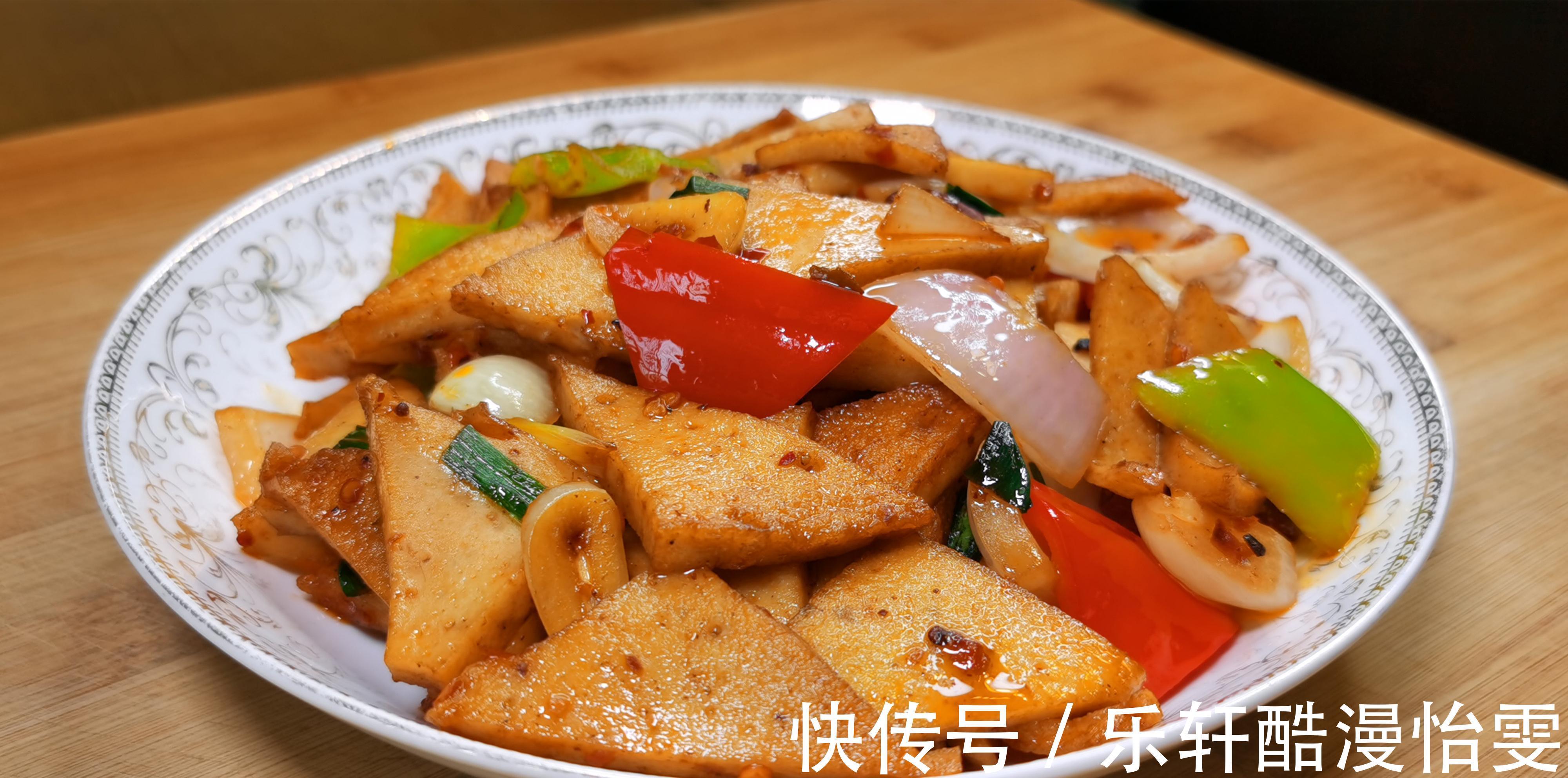 千叶豆腐|千叶豆腐这样做实在太香了，外焦里软，香辣解馋，上桌就光盘