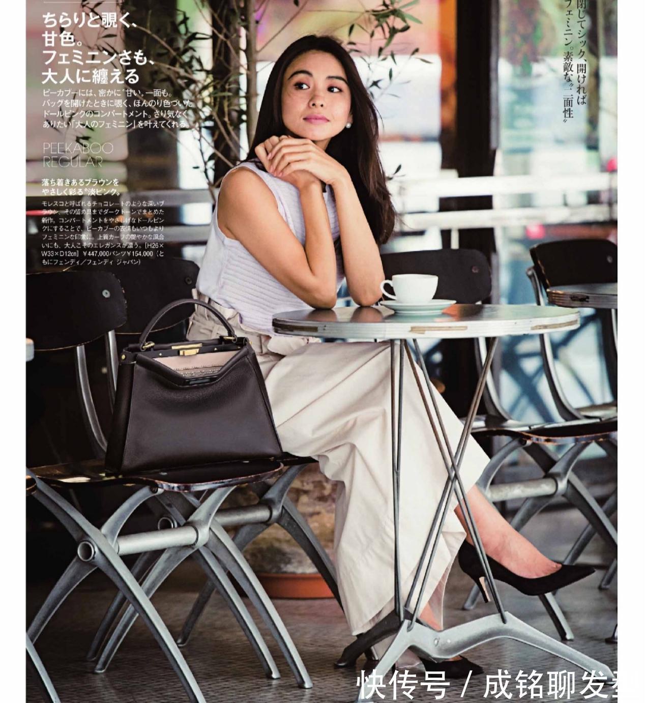 宝妈|宝妈穿搭更要讲究，日本模特带娃扮靓两不误，时尚大气又高级