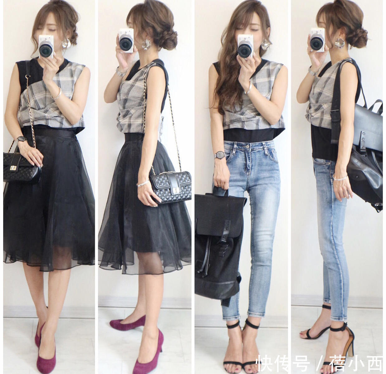 简约|小个子女生不要“复杂”更不能“随便”，来学日本博主的简约搭配