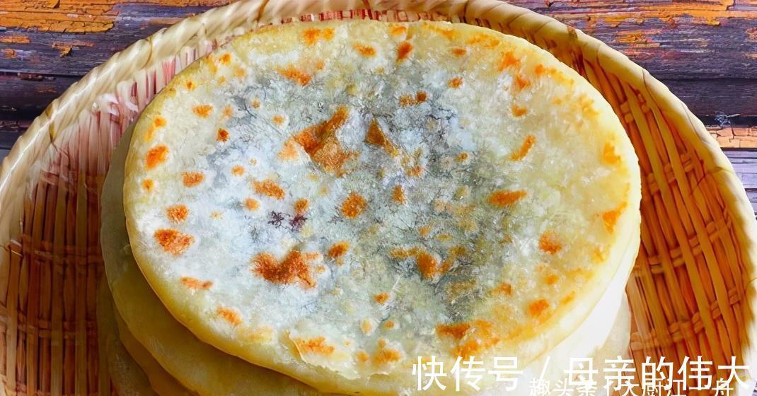 发面|早餐不用出去买了，教你在家做酥皮小糖饼，不用发面，简单又省事