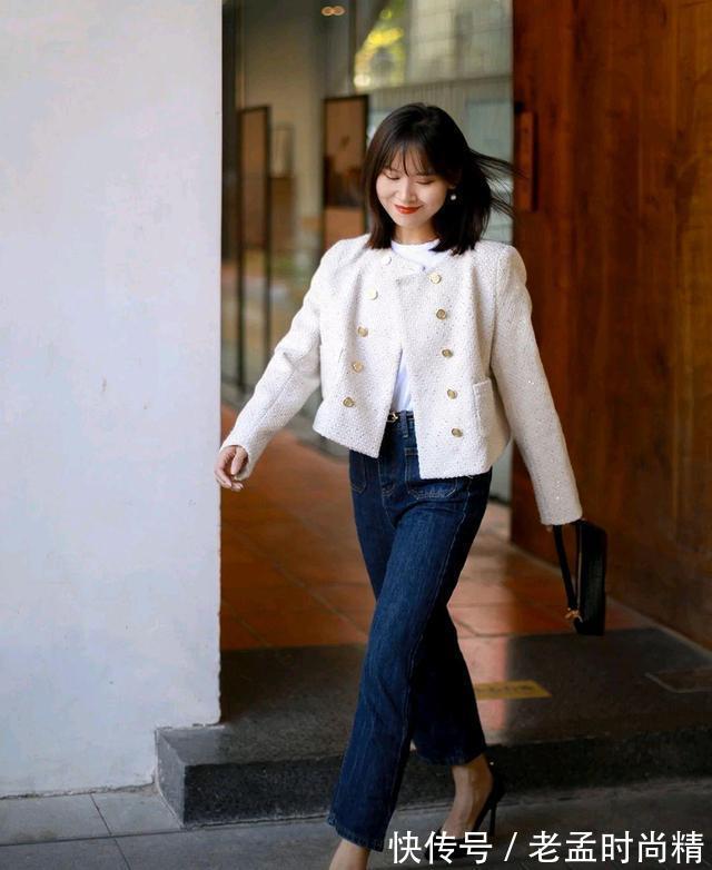 小个子 秋季穿搭需要一件合适的外套,只要穿对了,高级感满满