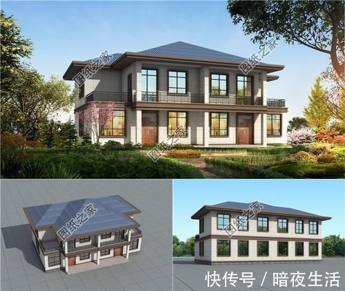 美观|经济型砖混小别墅,舒适美观选这三款,你不会后悔的