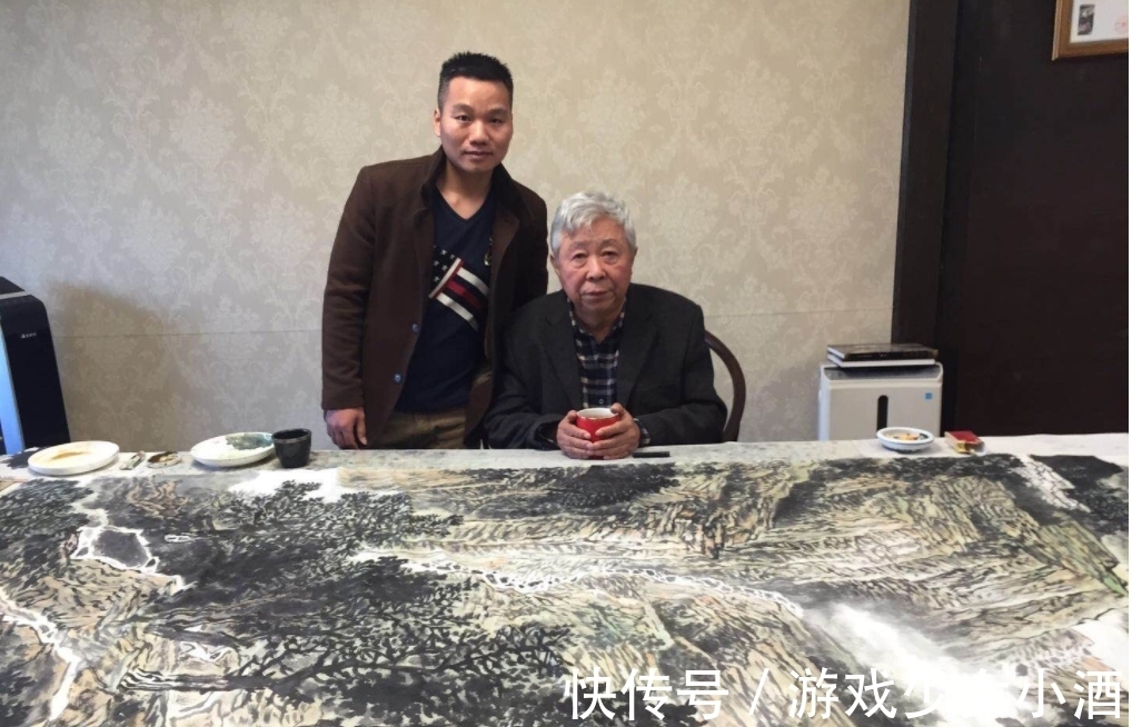 山水画!荣宝斋签约画家张照兵,被誉为“天才画家”,画作被影帝收藏