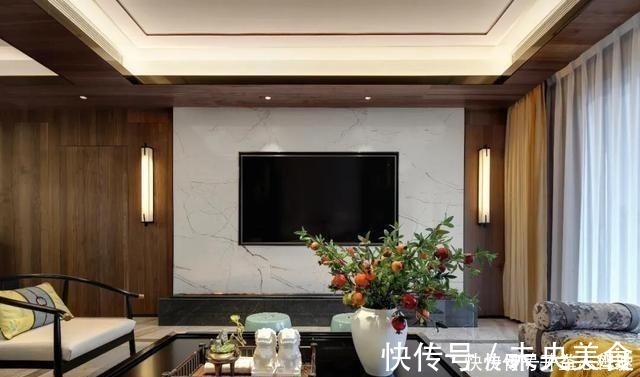 仪式感|270㎡大平层,新中式风格带来的仪式感和舒适感!