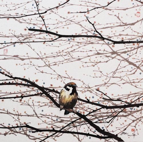  晓风|年光与物随流水，世事如花落晓风