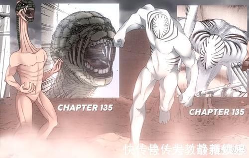 艾伦|进击的巨人:历代九大巨人形象,战锤巨人多达7种,铠巨最帅