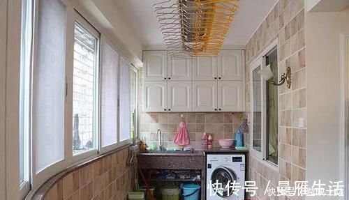 储物柜|阳台只晒衣服，真是太不实用了，不如这样一装还能多出一房更实用