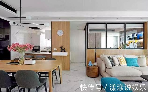 阳光|105㎡日式现代空间色调搭配很巧妙，通透质感阳光满满