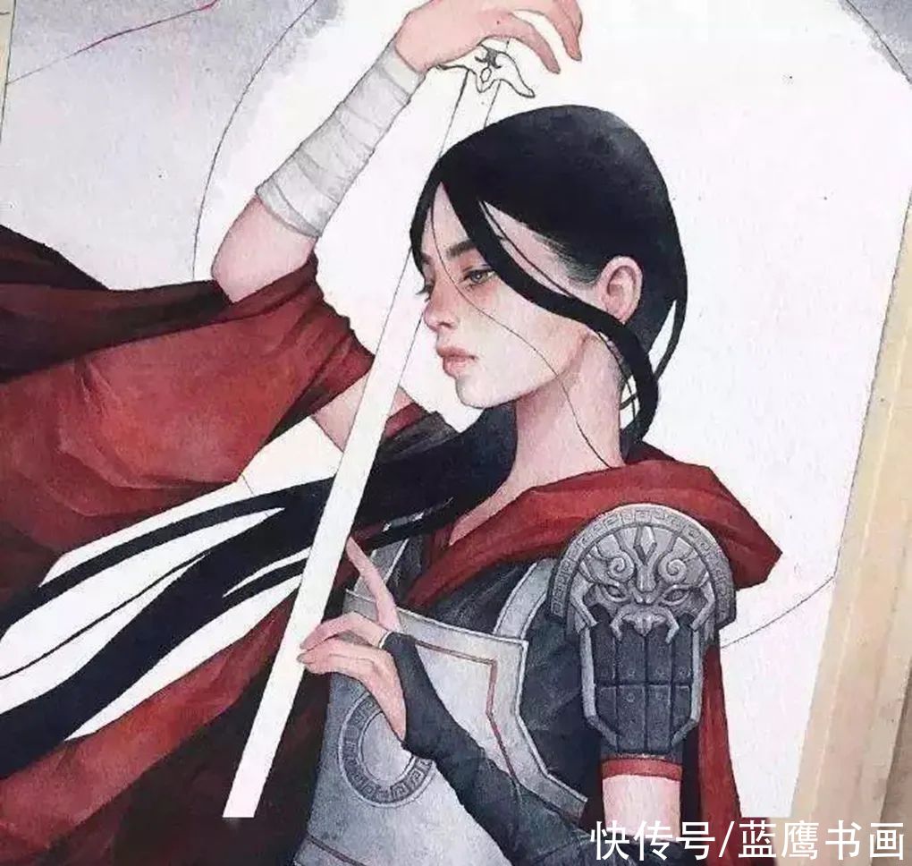  绘画|痴迷绘画kelogsloops，是迪士尼的年轻画师，唯美画风