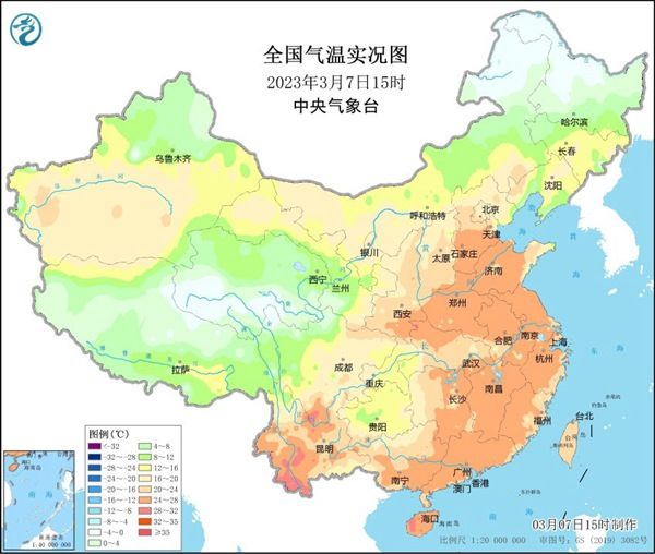 大回暖持续进行中！杭州南京等11个省会级城市气温创今年来新高