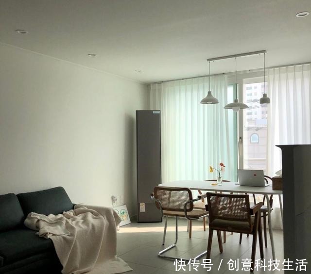 烘干机|她家66㎡，一进门就是3平阳台，厨房巴掌大！入住后太幸福了！