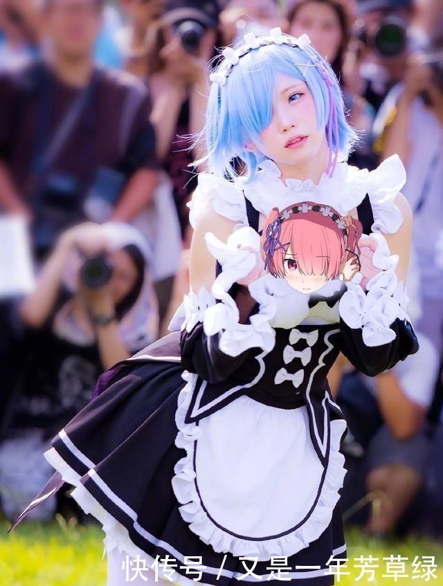 动漫人物遇上写实风，雷姆比想象的漂亮，克劳德也太帅了