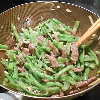 精盐|豉味牛肉四季豆