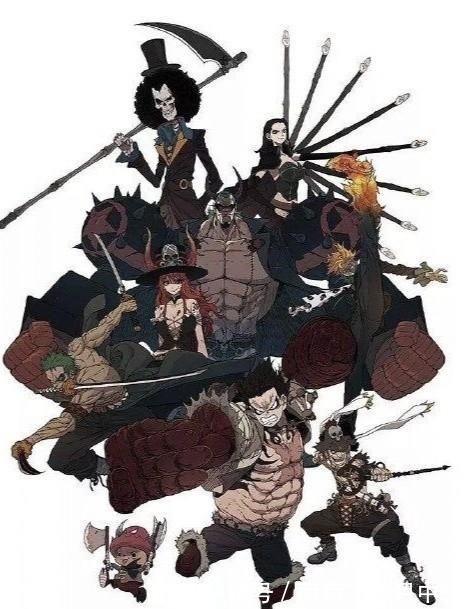 恶魔|海贼王变成恶魔风,索隆化身黑暗武士,魔后娜美女王范十足