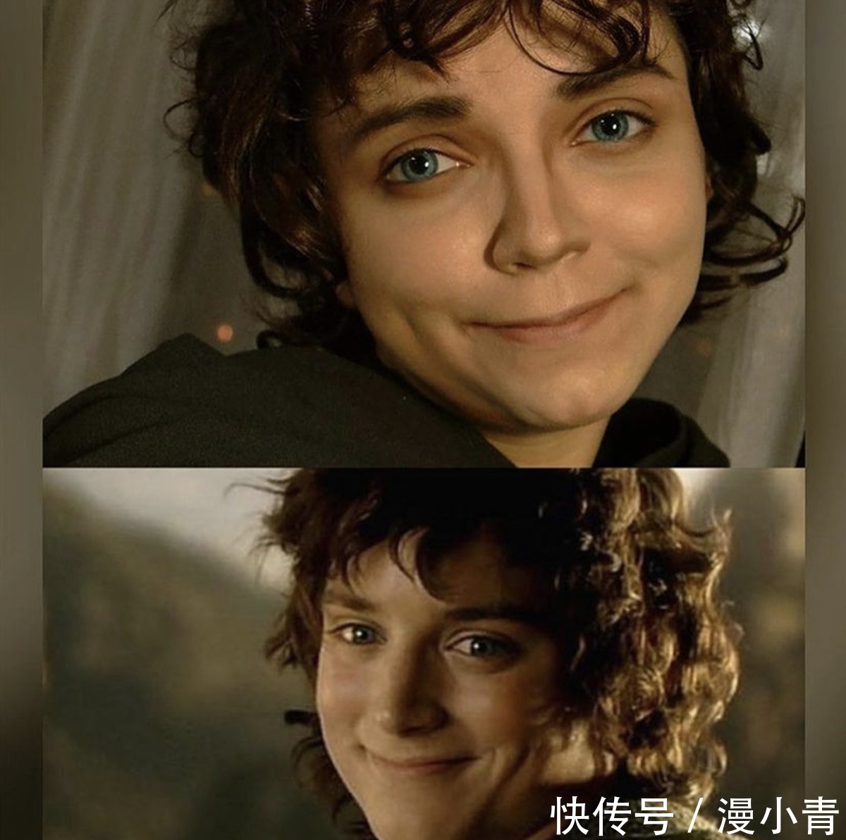 还原|圆脸COSER搭配大师级仿妆,缔造一系列经典还原,魔戒伍德神还原