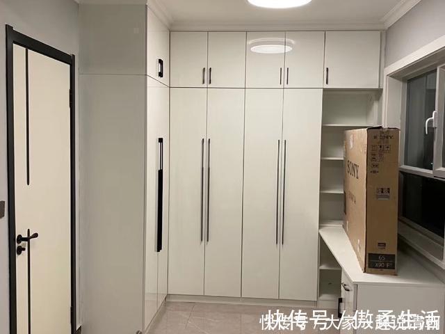 安装|硬装终于装修结束，里外打扫干净还不错，全屋定制柜子很满意
