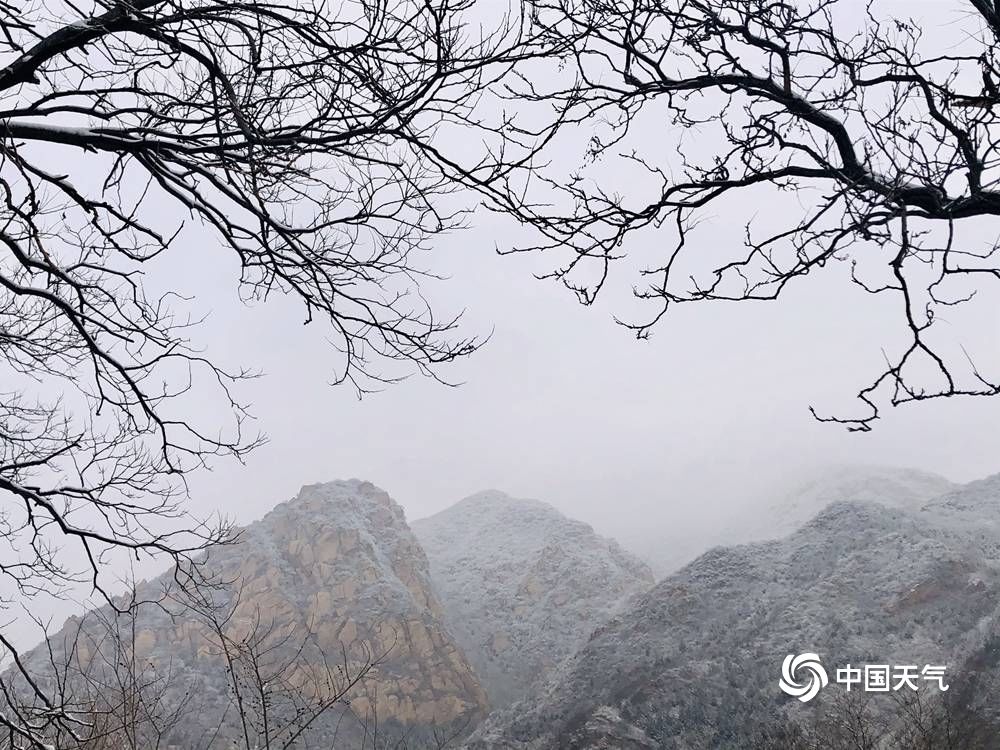 溶洞|朦胧美！雪后北京群山云雾缭绕 宛如世外桃源