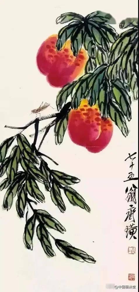  丝瓜|国画里的瓜果蔬菜，原来有如此美好的寓意