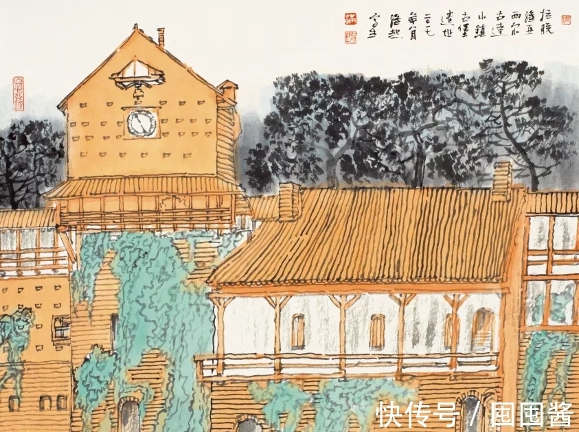 满维起&中国水墨画院|老骥伏枥,总有新意,满维起山水写生新作