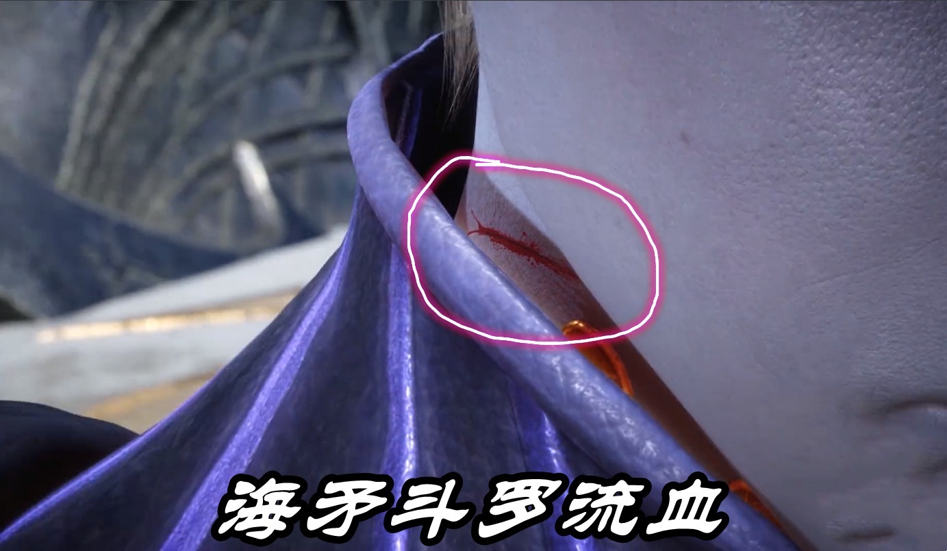 脖子|斗罗大陆:唐三秒掉94级海矛斗罗,霸王枪警告,海矛被威胁脖子流血