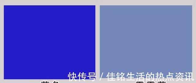 高级感 “雾霾蓝”可显高级感了,照着这3点穿搭思路,显白又显质感!