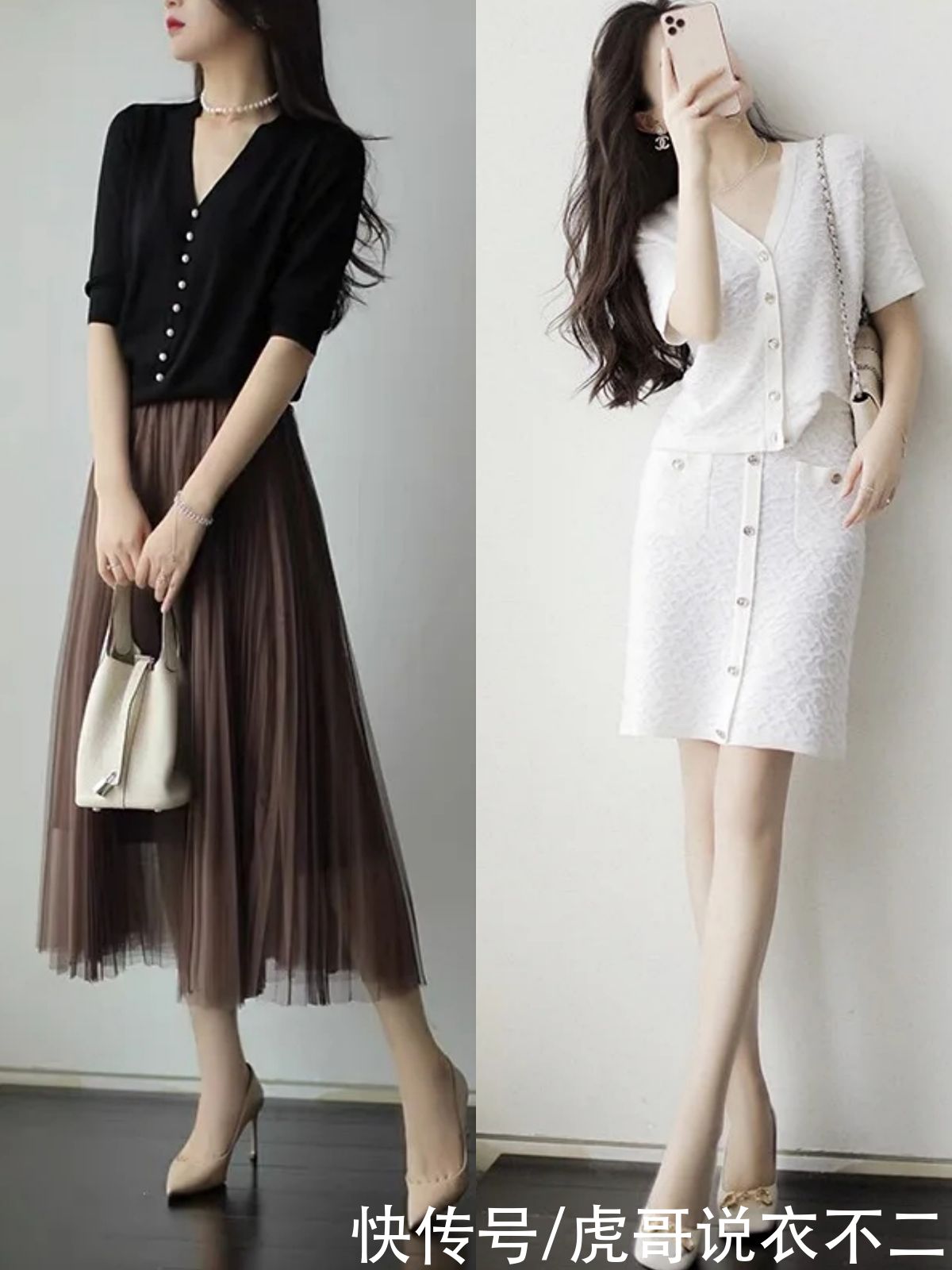 选长|打工人都爱的职场裙装穿搭，夏季记住这4个细节，简约优雅又气质