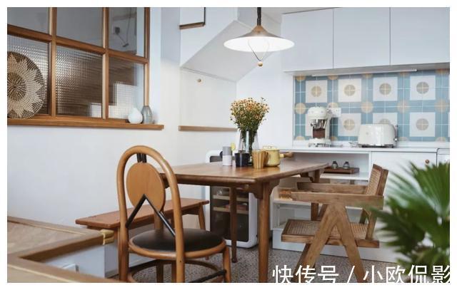 客厅|她把32㎡的老屋，改成「复古洋房+大庭院」，一家三口住很幸福！