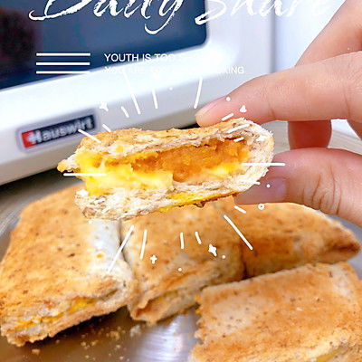 5分钟早餐I番薯芝士派