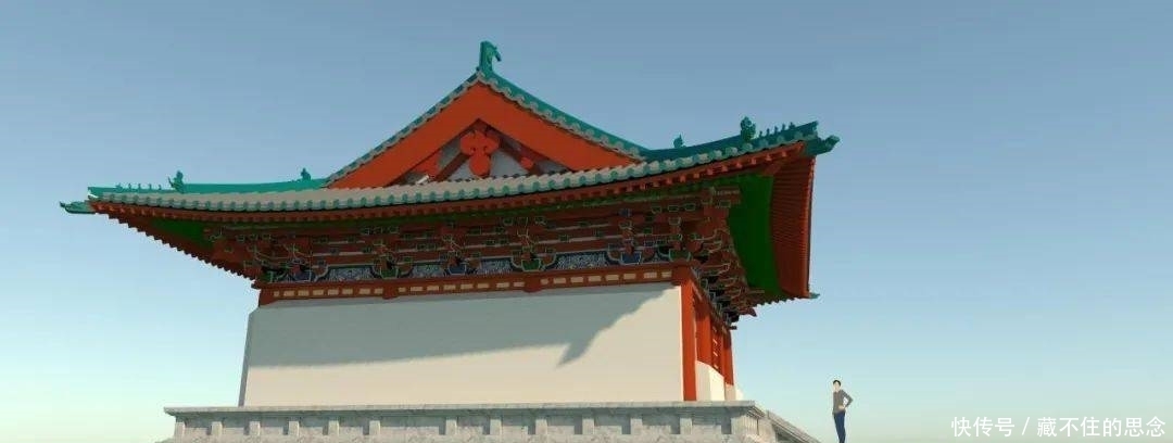 SU|营造视野:五代遗珍—仿镇国寺万佛殿和大云院弥陀殿SU模型赏析
