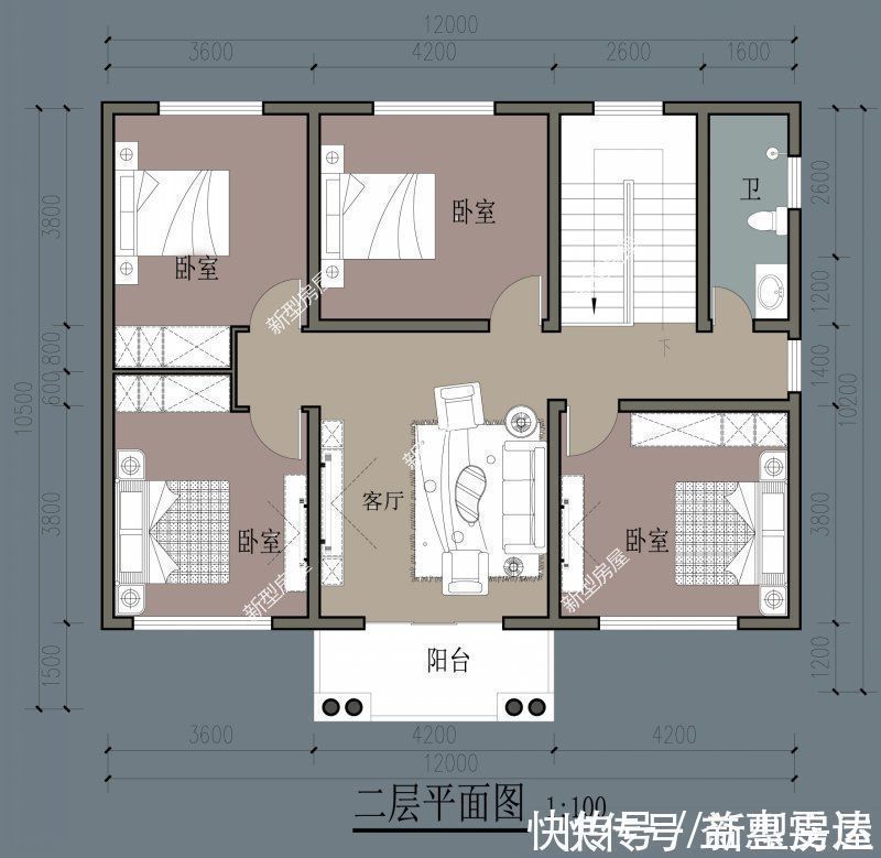 占地面积|预算30万以内，推荐这5套图纸，为啥农村人都喜欢最后一套？