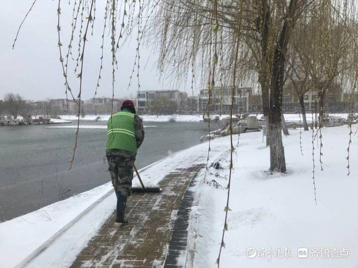 老年|雪后东营 唯美素颜